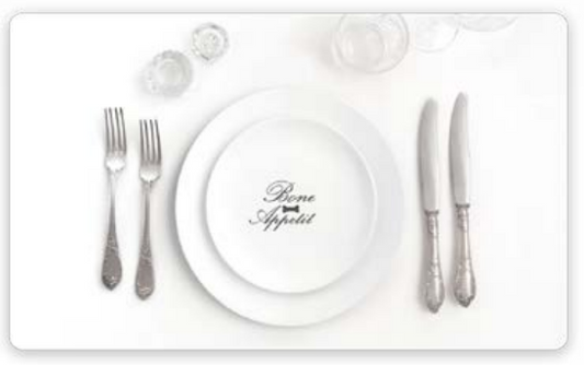Bone Appetit Pet Placemat