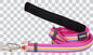 6 Ft Adjustable Dog Leads (with Padded Handle) - Horizontal-Stripes