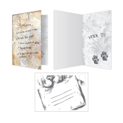 Pet Sitting Card (Pack of 6)