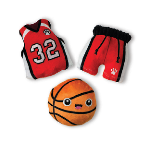 BASKETPAWLER 3 PIECE SMALL DOG TOY SET Case of 4