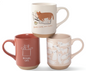 STONEWARE NEW YORK MUGS
