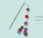 SHAKE YOUR POM POM TEASER CAT TOY Case of 4