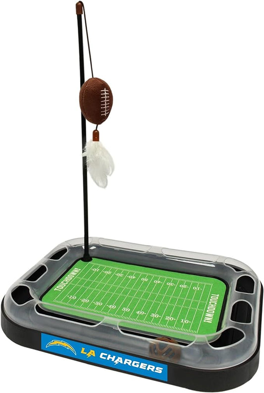 Los Angeles Chargers Football Toy Cat Scratcher