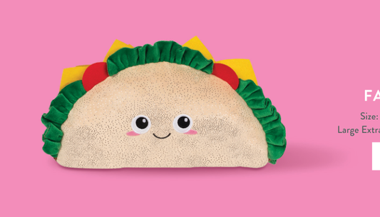 FANTAS TACO LARGE PLUSH TOY Case of 4