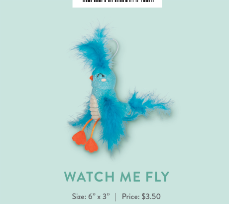 WATCH ME FLY LAUNCHER CAT TOY Case of 4