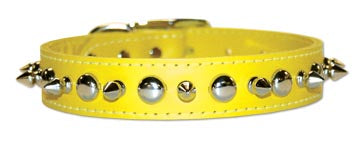 Signature Leather Collar (Hearts) - 3/4" x 20"