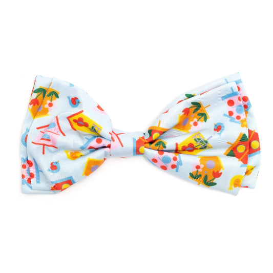 Birdhouses Bow Tie
