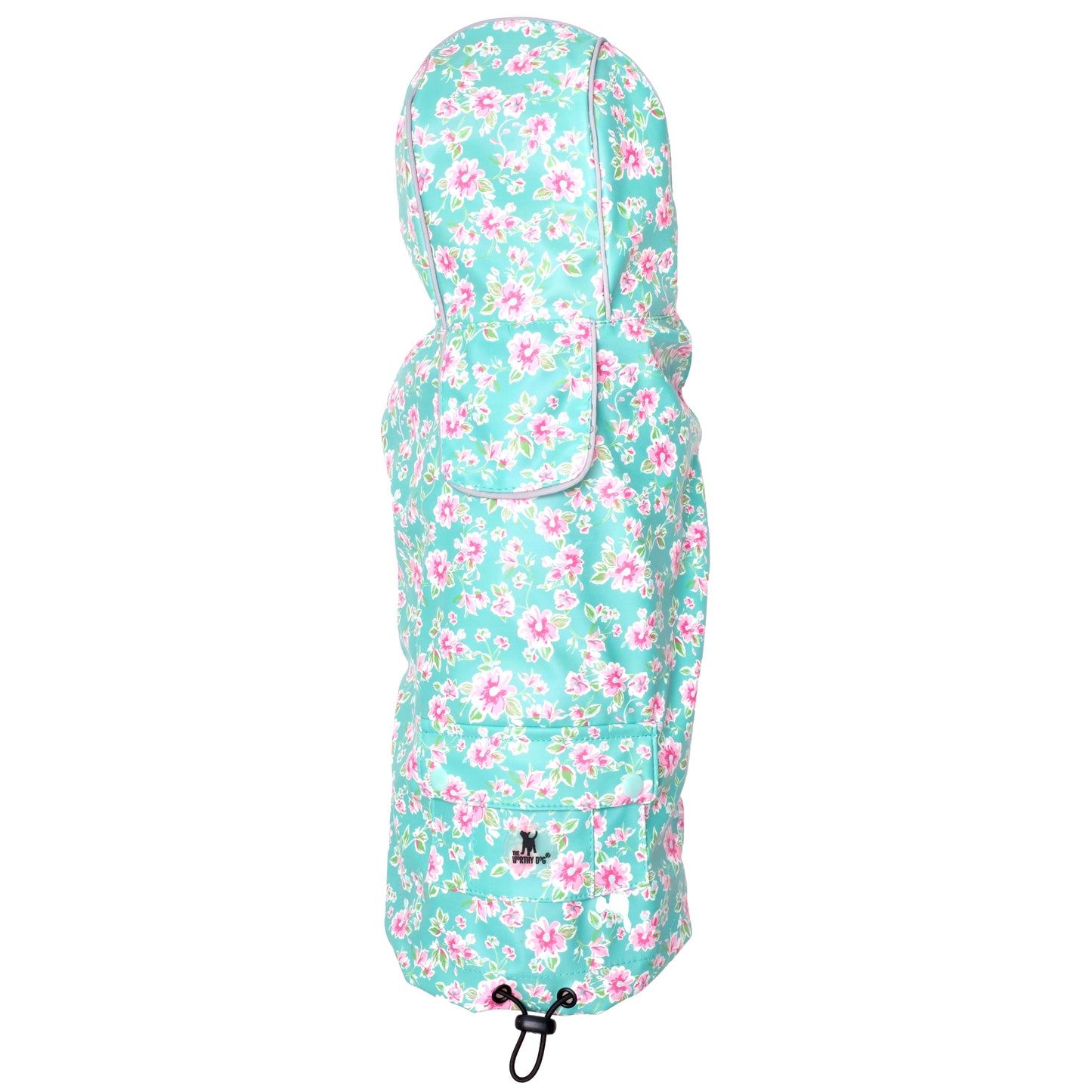 Watercolor Floral London Raincoat