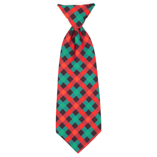 Holiday Check Neck Tie