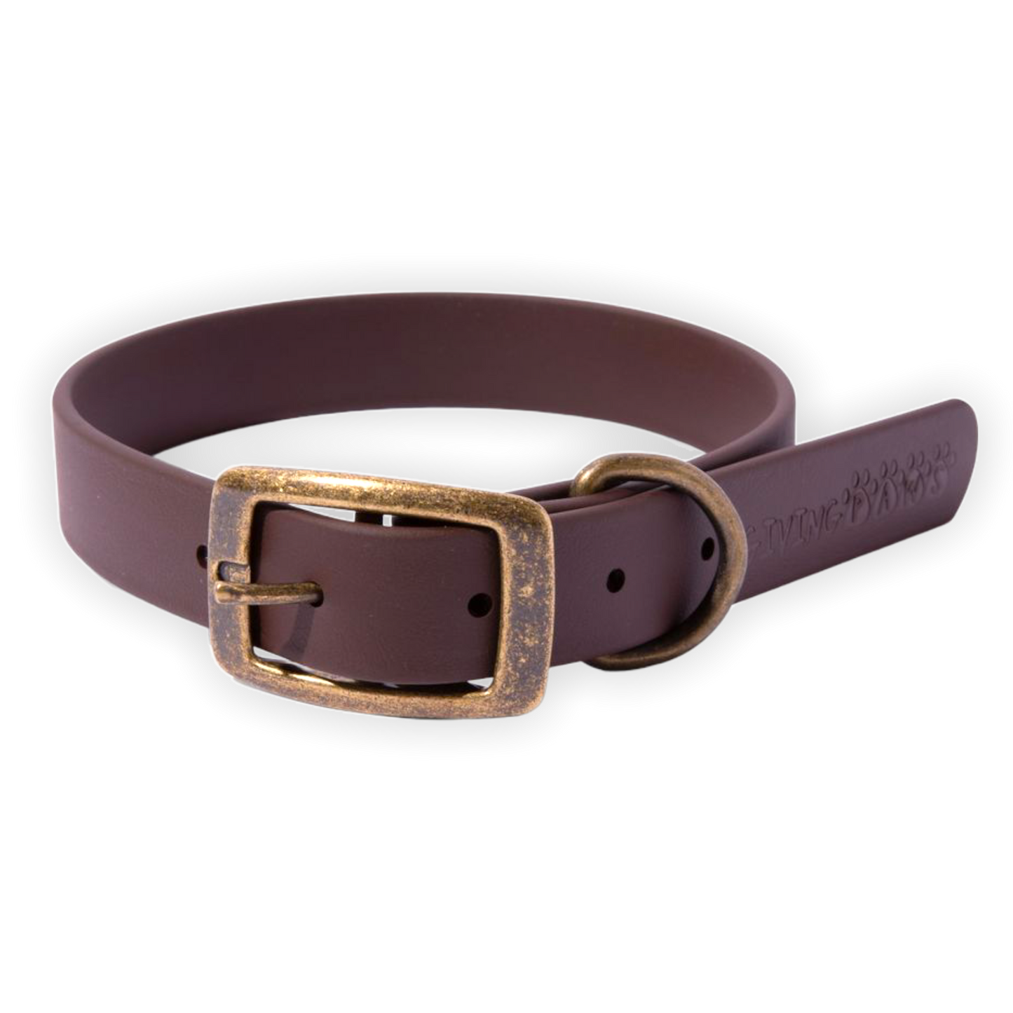 Vintage Vegan Leather Collar