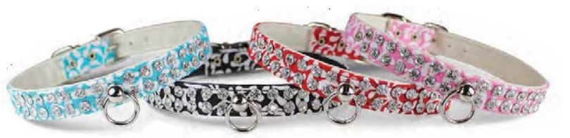 Majestic™ Collars (Designer Fabrics - Traditional Plume Pattern Row)