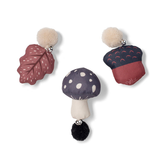 FOREST FINDS CAT TOY SET OF 3 Case of 4