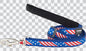 6 Ft Adjustable Dog Leads (with Padded Handle) - US Flag