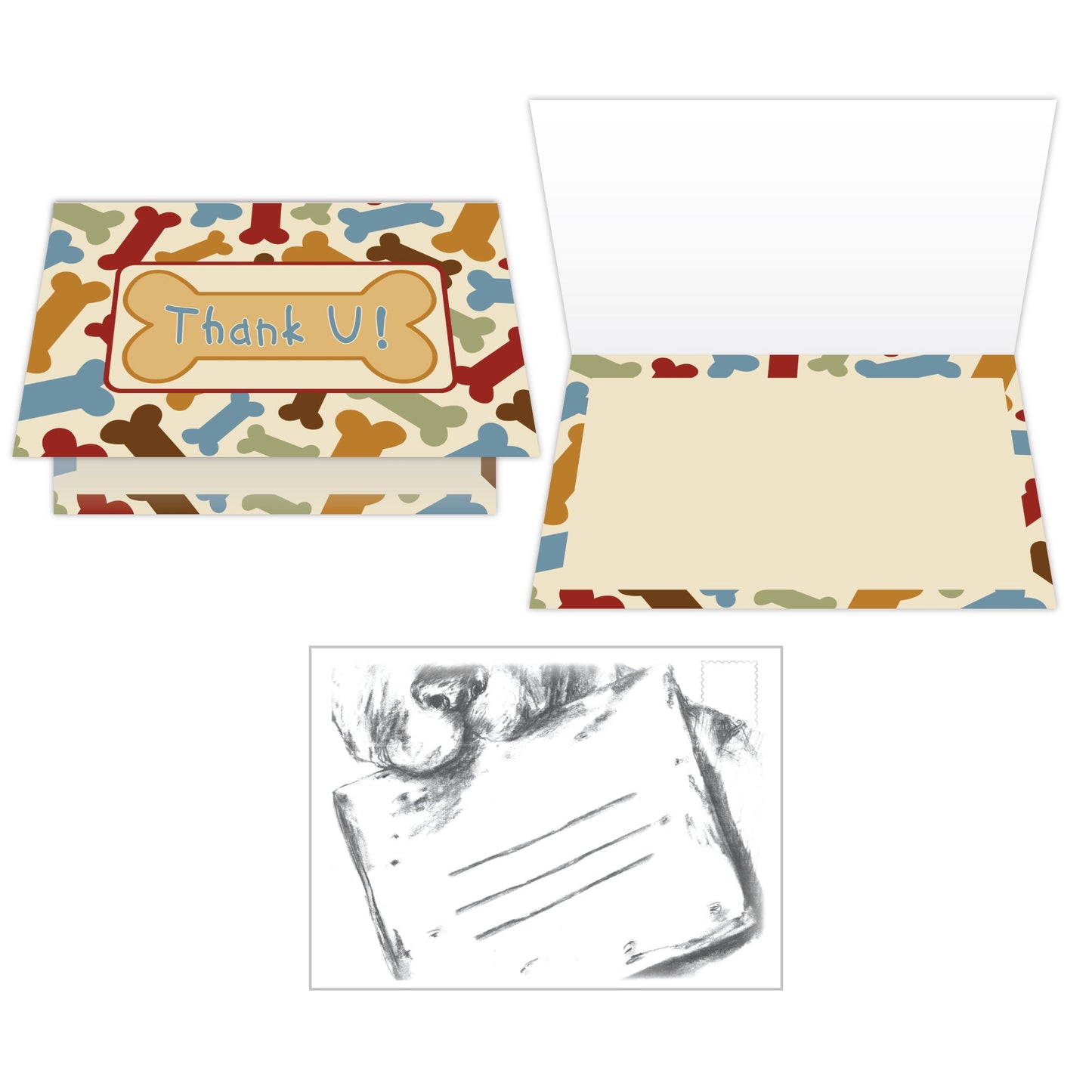 Thank You Cards (Pack of 6)
