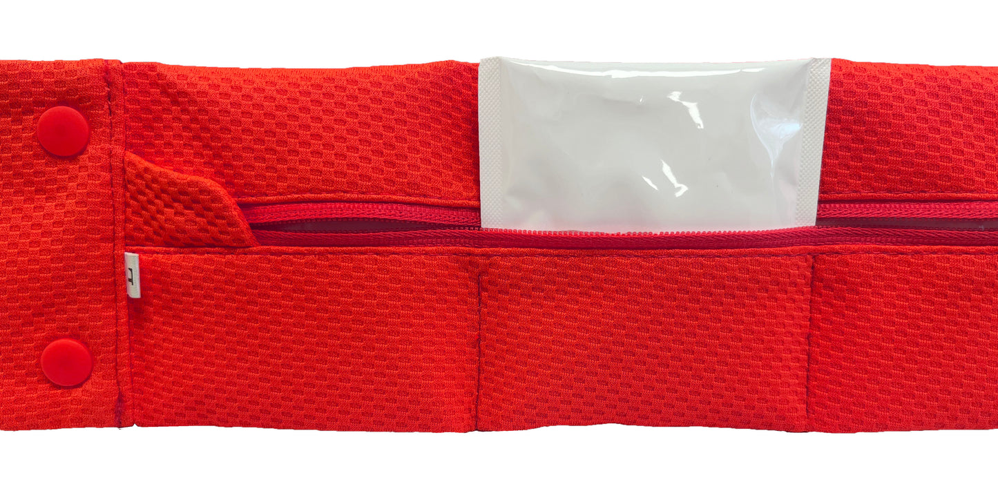 Arctic Bay Cooling Collar in Clifford Red