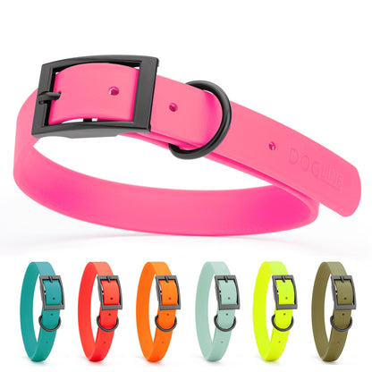 Biothane Waterproof Dog Collar - L (18 to 22 inches)