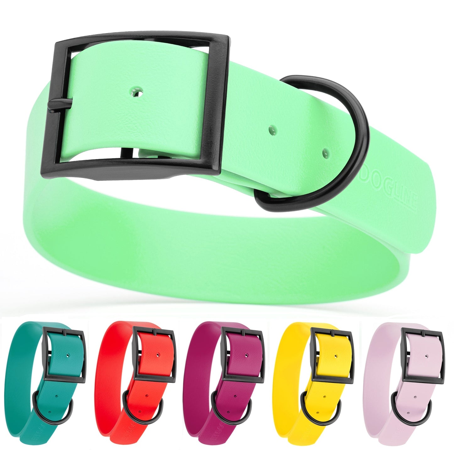 Biothane Waterproof Collar - Wide - XL (20 to 24 inches)