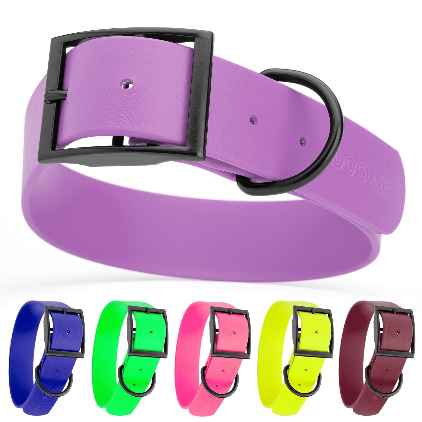 Biothane Waterproof Dog Collar - Wide - XXL (24 to 28 inches)