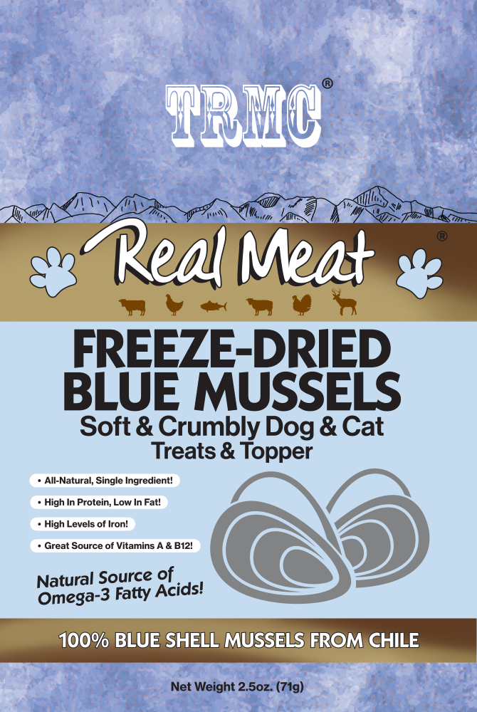 Real Meat Blue Mussels supplement