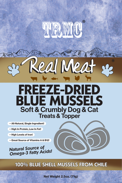 Real Meat Blue Mussels supplement