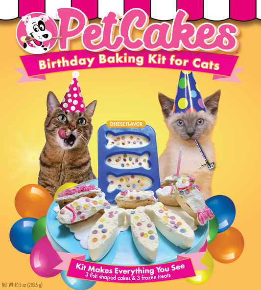 PetCakes Birthday Baking Kit for Cats
