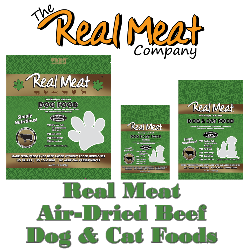 Real Meat Beef Dog Food Collection
