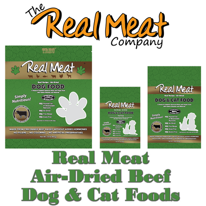 Real Meat Beef Dog Food Collection