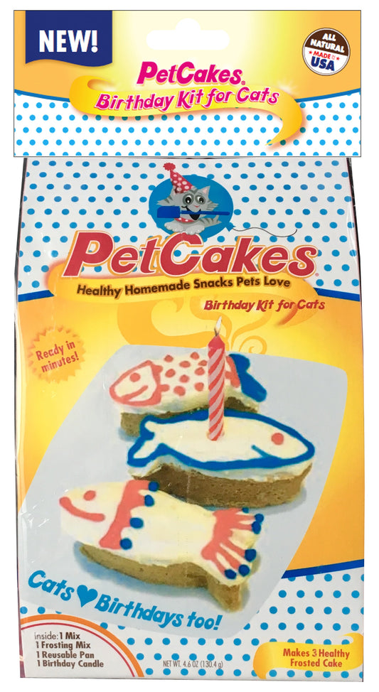 PetCakes Cat Birthday Kit - Cheese
