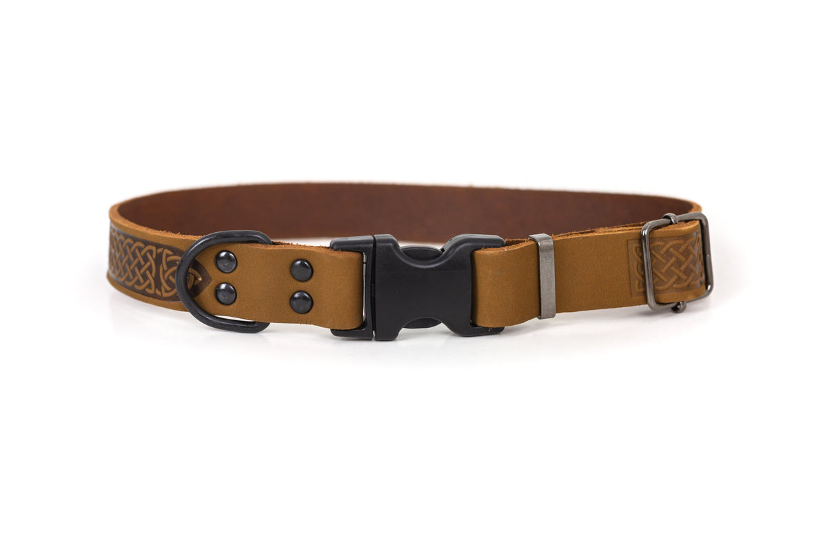 Celtic Sport Leather Collar