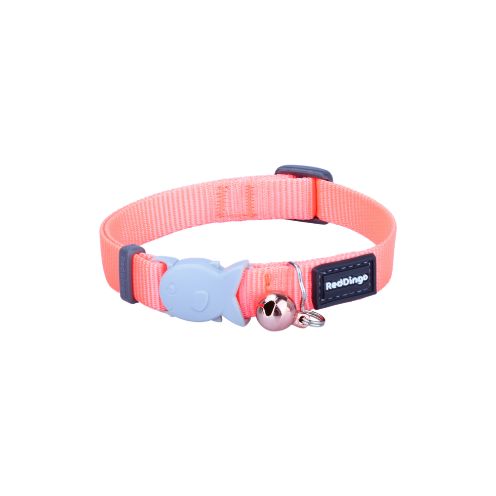 Cat Collar Hi-Vis Peach