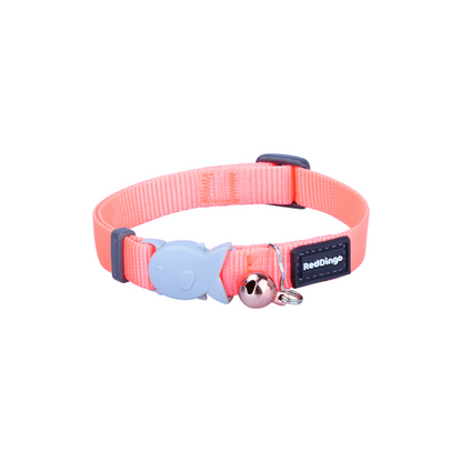 Cat Collar Hi-Vis Peach