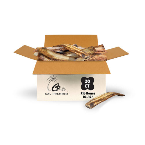 Cal Premium Beef Rib Bone 10-12in 20ct