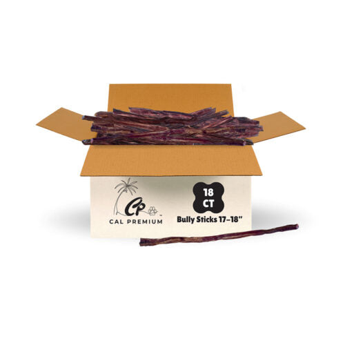 Cal Premium Whole Bully Sticks 17-18in 18ct