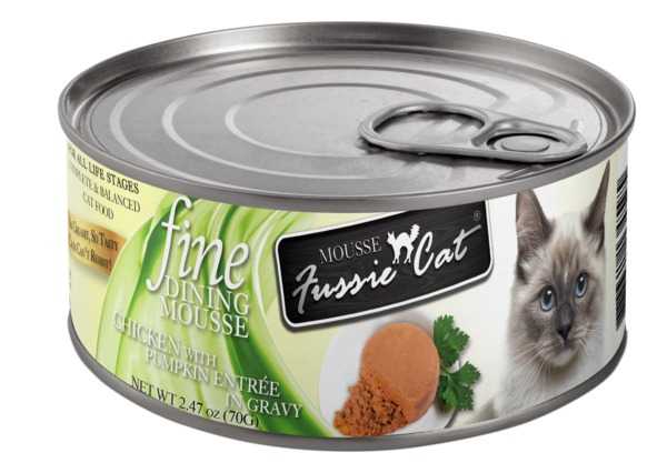 Fussie Cat Mousse Chicken Pumpkin