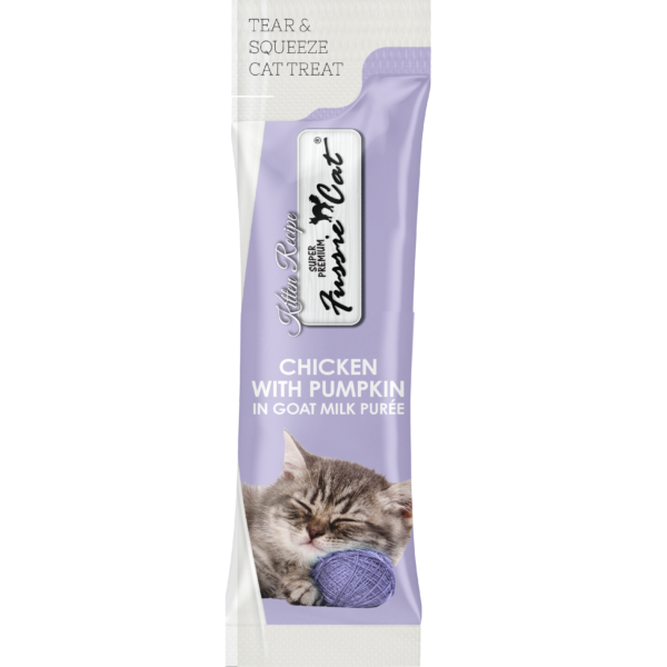 Fussie Cat Purée Kitten Chicken/Goat Milk