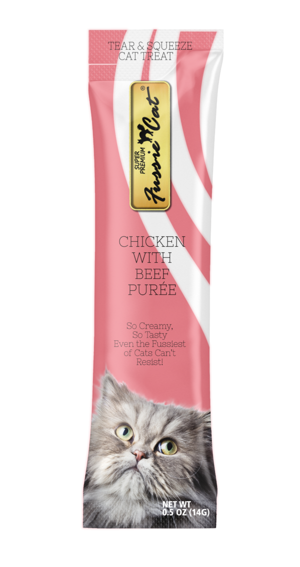 Fussie Cat Purée Chicken with Beef