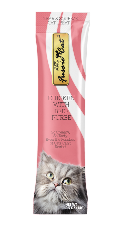 Fussie Cat Purée Chicken/Beef