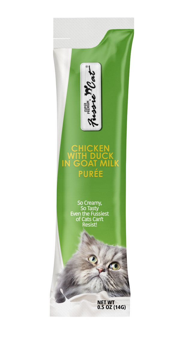Fussie Cat Purée Chicken with Duck in Goat Milk