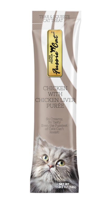 Fussie Cat Purée Chicken with Liver