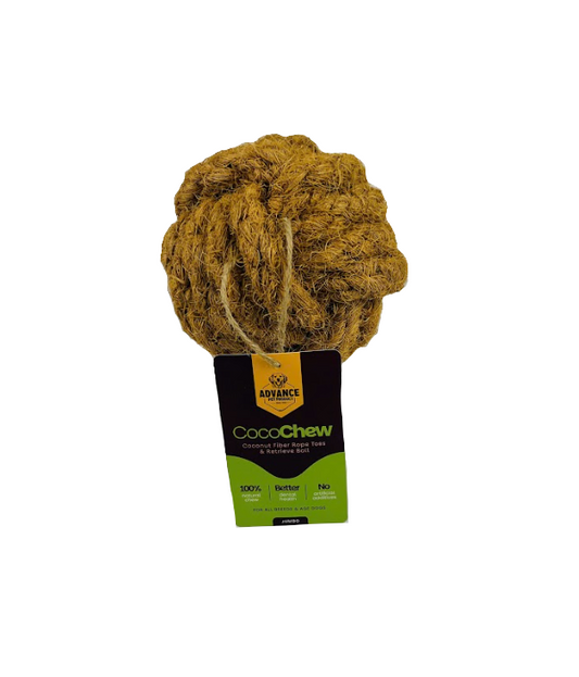 CocoChew Coconut Fiber Toss & Retrieve Ball - XL