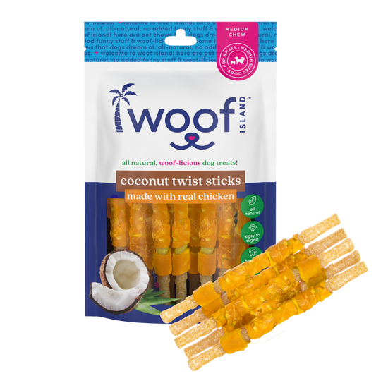 Coconut Twists with Chicken