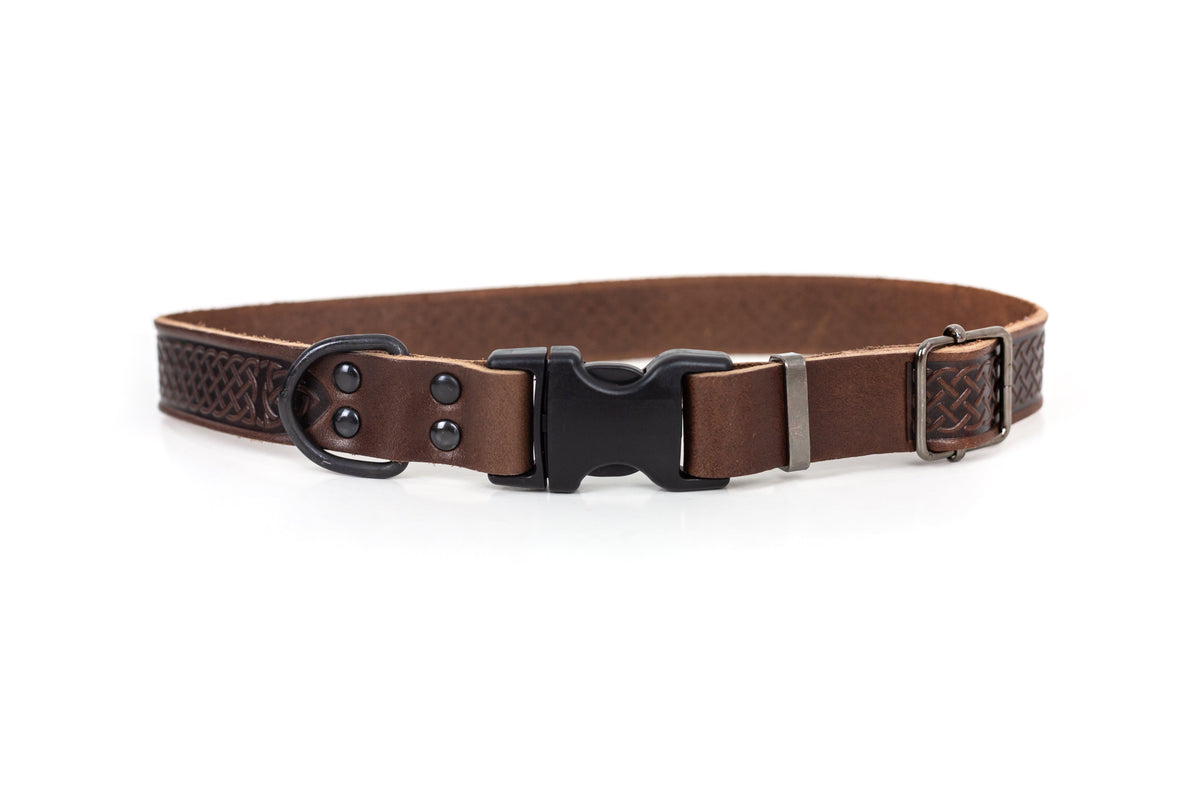 Celtic Sport Leather Collar