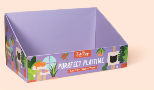 PURFECT PLAYTIME PDQ CAT TOY DISPLY Case of 4