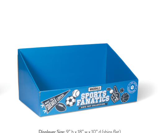 WD SPRTS FANATICS PDQ DOG TY DISPLY Case of 4