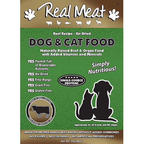 Real Meat Small Dog & Cat Beef