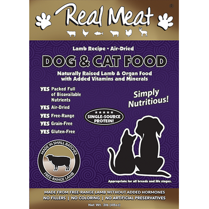 Real Meat Small Dog & Cat Lamb
