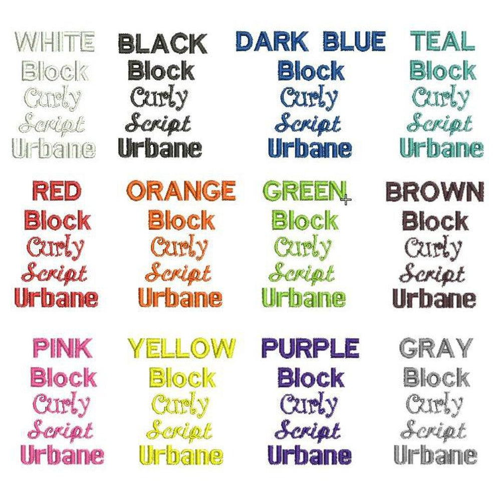 Embroidery Personalization Service