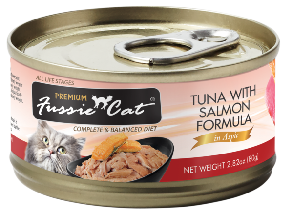Fussie Cat Premium Tuna with Salmon 2.8oz