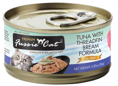 Fussie Cat Premium Tuna with Threadfin 2.8oz