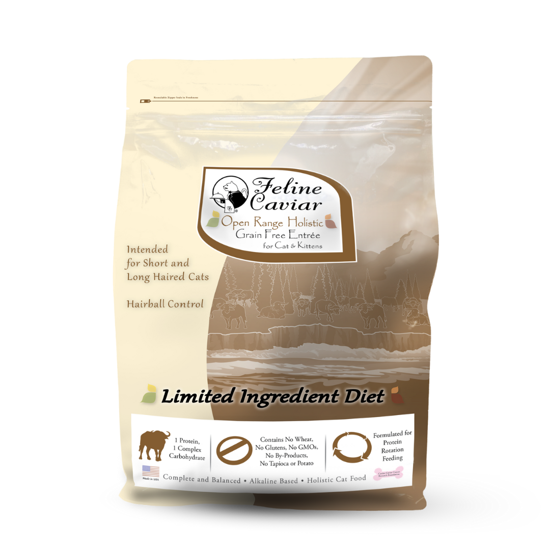 Feline Caviar Open Range Buffalo Dry Cat Food